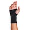 Ergodyne Wrist Support Sleeve, Nylon, Spandex, Elastane, Black, Size S 660 - alternate 2